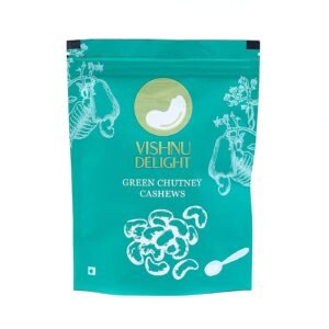 Green Chutney Cashew Pouch – Spicy & Crunchy Snack in 250g