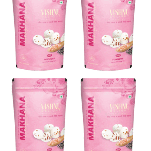 Roasted Makhana Himalayan Salt & Pepper 60g – Pack of 4
