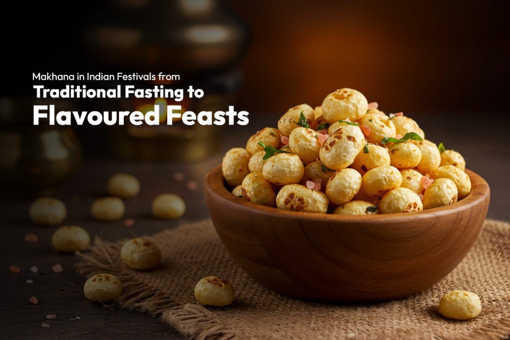 From Fasting to Feasting: Flavoured Makhana’s Role in Indian Festivals and Its Flavoured Twist