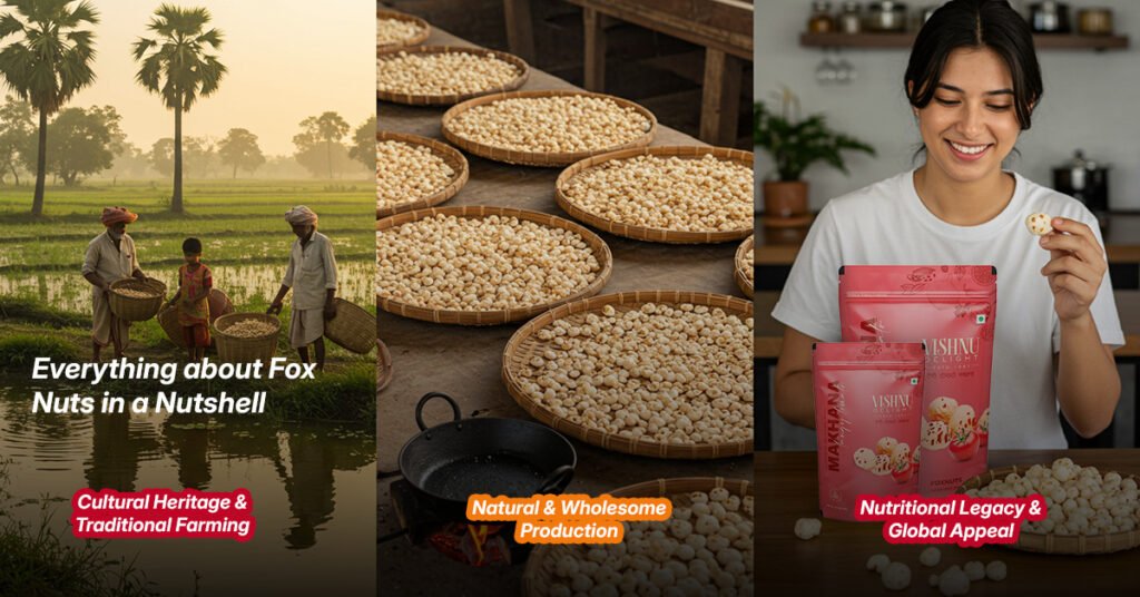 Everything about Fox Nuts in a Nutshell | flavoured makhana online