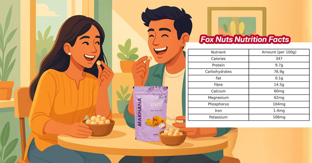 Fox Nuts Nutrition Facts – What Makes Them Special | peri peri makhana price