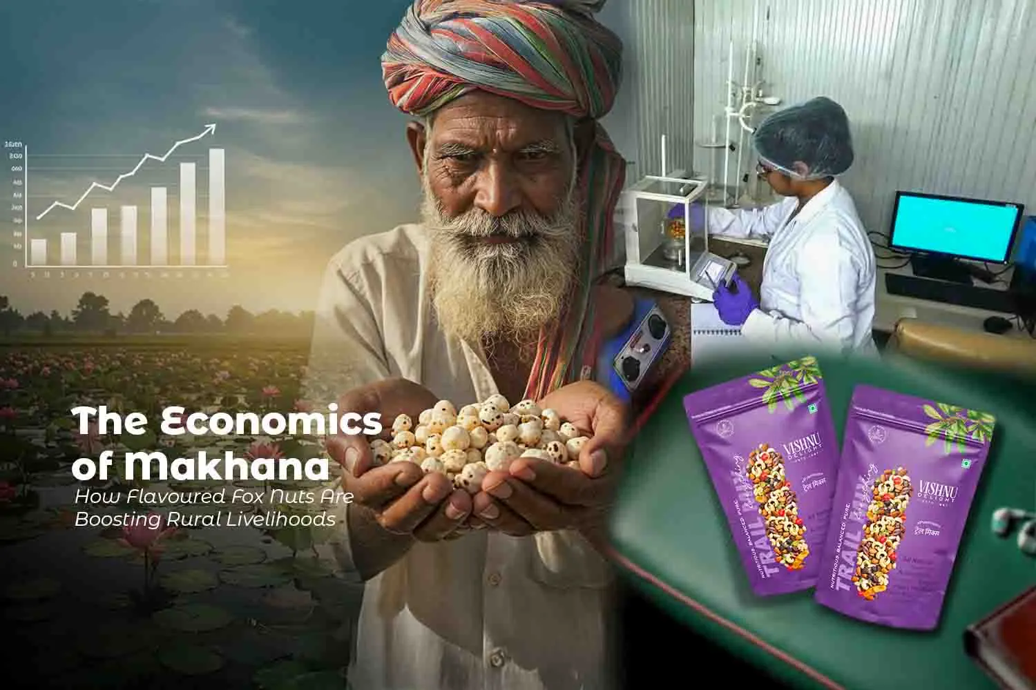 The Economics of Makhana | Flavoured Fox Nuts Are Boosting Rural Livelihoods