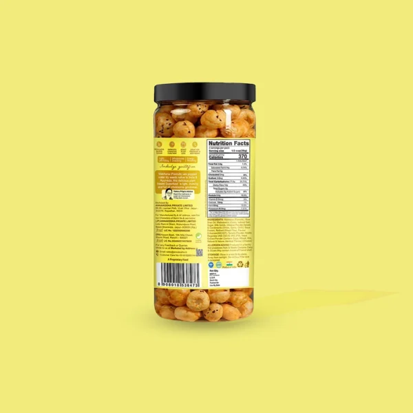 Gourmet Cheese & Herbs Fox Nuts in 90 gm Jar
