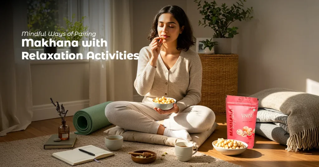 Mindful Ways of Pairing Makhana with Relaxation Activities