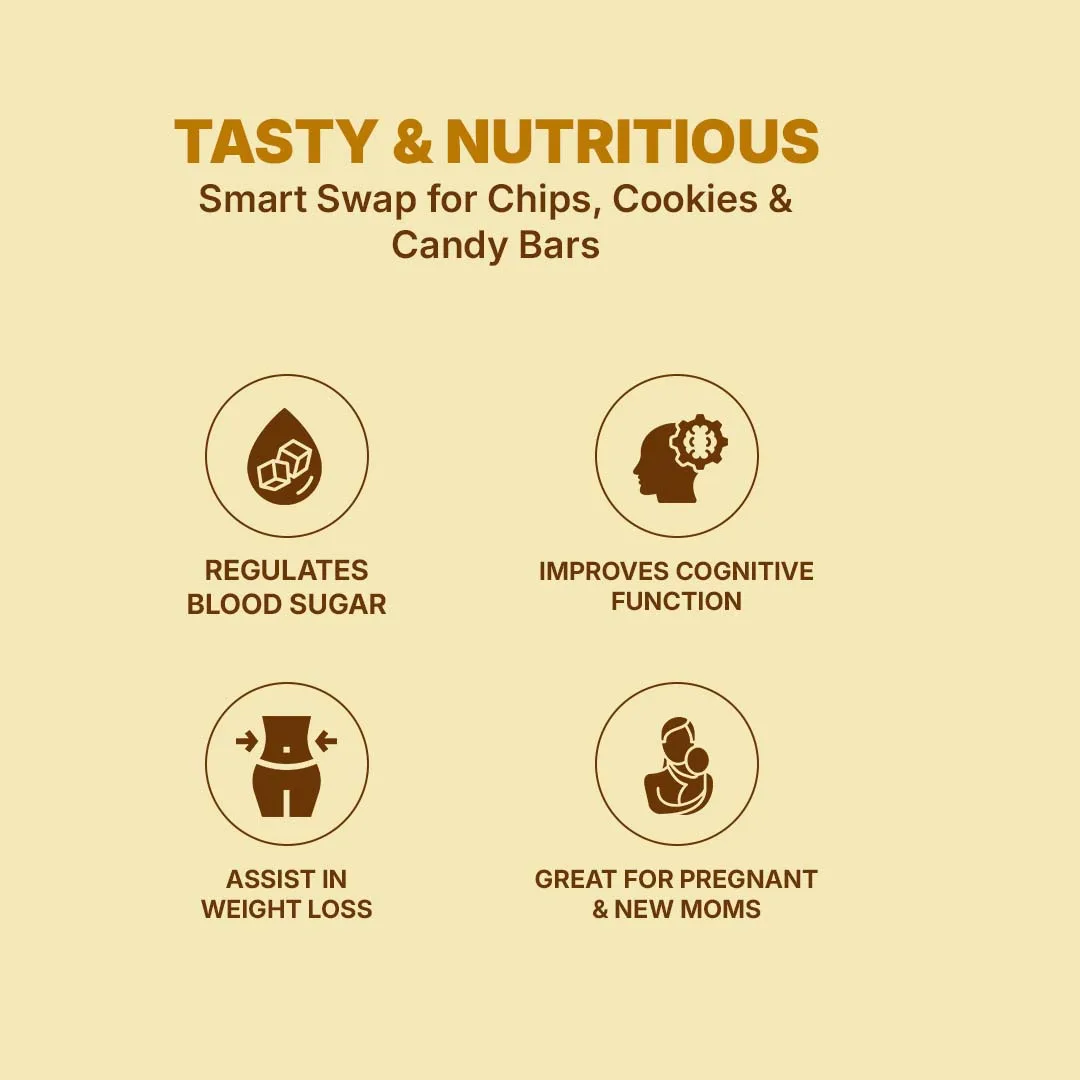 Guilt-Free Cheese & Herbs Makhana Snack – 2 × 60g Pouch Pack