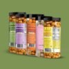 Vishnu Delight roasted makhana combo 5-pack – peri peri, mint, cheese herbs, masala, salt
