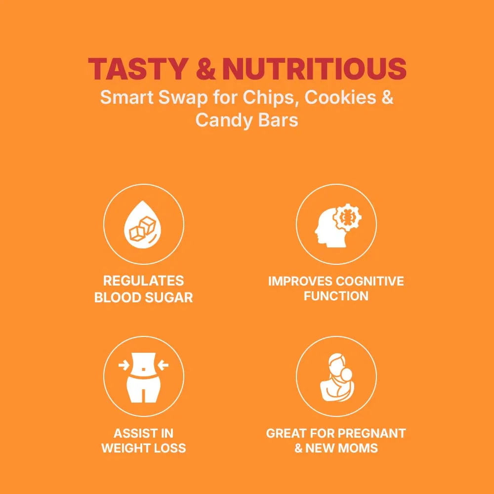 Snack Jar – Roasted Makhana Lime Peri Peri – 90 gm