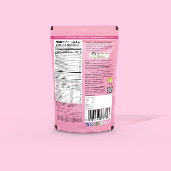 Crispy Makhana with Classic Salt & Pepper Flavour – 60 gm