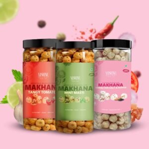 Nutritious Makhana Combo Pack for Guilt-Free Snacking – Vishnu Delight