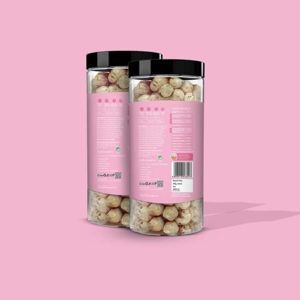 Organic Himalayan Salt & Pepper Flavored Roasted Makhana Snack Pack