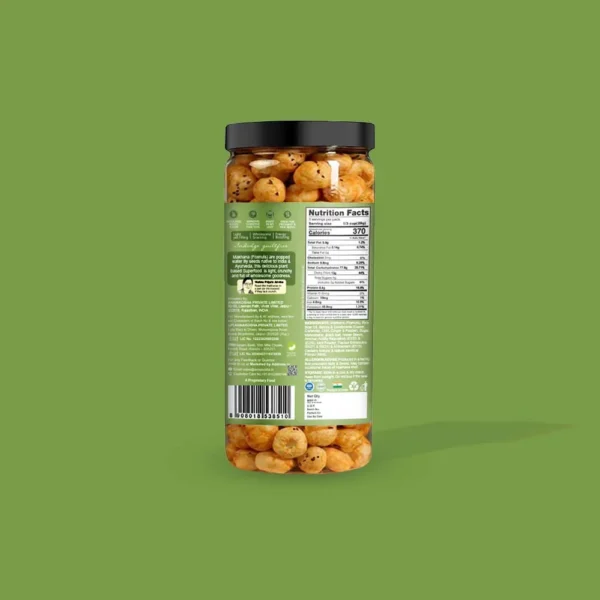 Refreshing Mint Masti Flavoured Makhana – 90 gm Jar