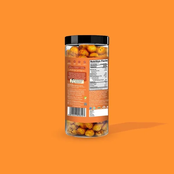 Tangy Peri Peri Makhana in Convenient 90 gm Jar