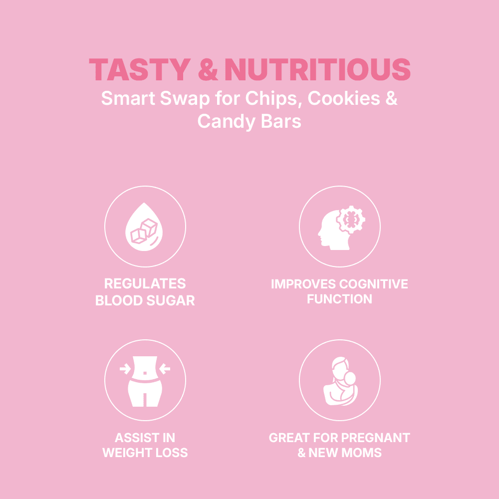 90 gm Jar of Salt and Pepper Flavoured Fox Nuts