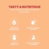 Organic roasted makhana infused with juicy tomato flavor