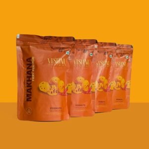 Vishnu Delight roasted fiery peri peri makhana organic spicy flavor