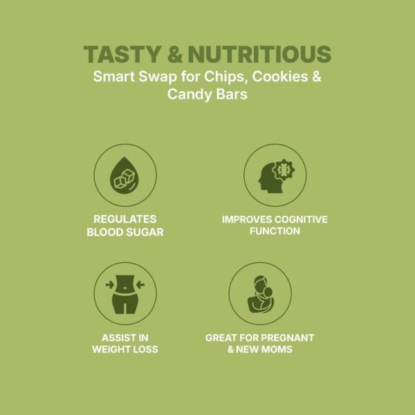 Roasted Mint Masti Organic Makhana Pack of Four – Perfect Evening Snack