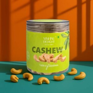 Roasted natural whole cashews for daily energy boost
